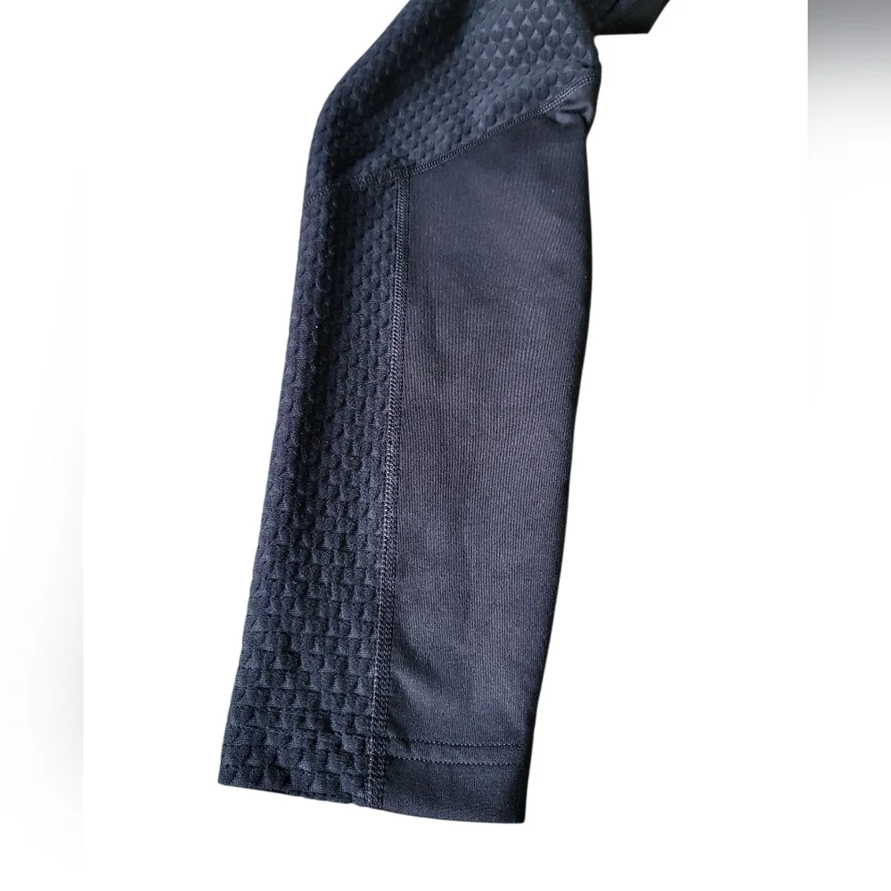 Nike Black Leggings with Gold Logo - Picture 8 of 8